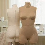 Sewing Pattern for Corset Dress Form Torso Set Size 2 With Cover Included
