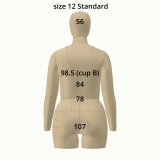 Sewing Pattern for Standard Dress Form Full Set Size 12 Sewing Pattern for Standard Dress Form Full Set Size 12