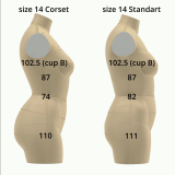 Sewing Pattern for Corset Dress Form Torso Set Size 14 Sewing Pattern for Corset Dress Form Torso Set Size 14