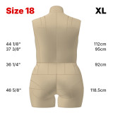 Sewing Pattern for Standard Dress Form Torso Set Size 18 Sewing Pattern for Standard Dress Form Torso Set Size 18