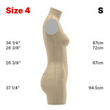 Sewing Pattern for Standard Dress Form Torso Set Size 4