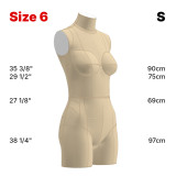 Sewing Pattern for Standard Dress Form Torso Set Size 6