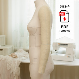 Universal Arm Size 4 PDF Patterns With Cover Included