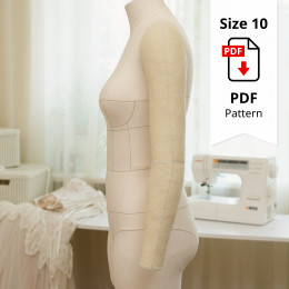Universal Arm Size 10 PDF Patterns With Cover Included