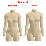 Sewing Pattern for Universal Arm Size 0 With Cover Included