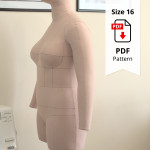 Universal Arm Size 16 PDF Patterns With Cover Included