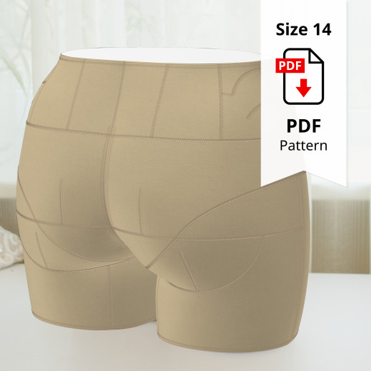 Sewing Pattern for Standard Dress Form Bottom Size 14