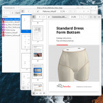 Standard Dress Form Bottom Size 4 PDF Patterns