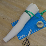 Нога для манекену 6 розміру з чохлом. Викрійки у форматі PDF