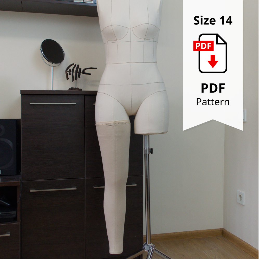 Sewing Pattern for Leg size 14 With Cover Included Sewing Pattern for Leg size 14 With Cover Included