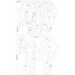 Викрійки для пошиття корсета розмір S-M