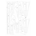 Викрійки для пошиття корсета розмір S-M #2