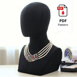 DIY Head Stand Patterns, Jewelry Display, Wig Dress Form, Cap Hat Rack, Necklace holder. 