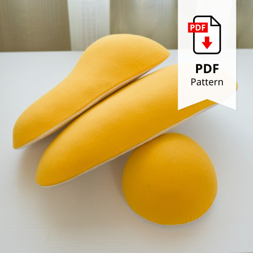 Sewing Pattern for Tailor's Hams 3pcs Set